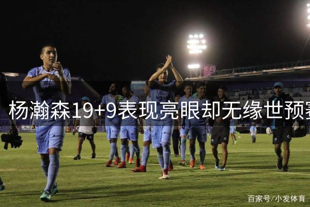 杨瀚森19+9表现亮眼却无缘世预赛 中国男篮内线实力受挫